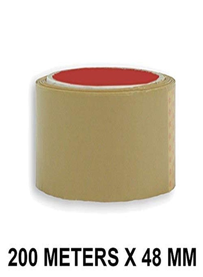 RCB Self Adhesive Brown Cello Tape - 200 Meters in Length - 48mm / 2" Width - 1 Roll Per Pack - Image 2